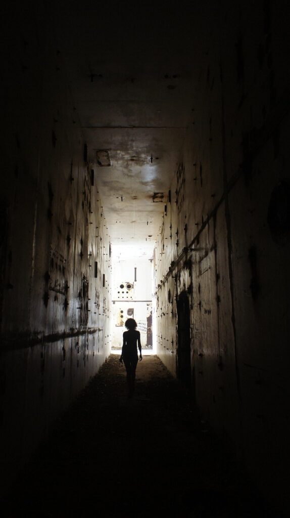 industrial, loneliness, abandoned building, ruin, way